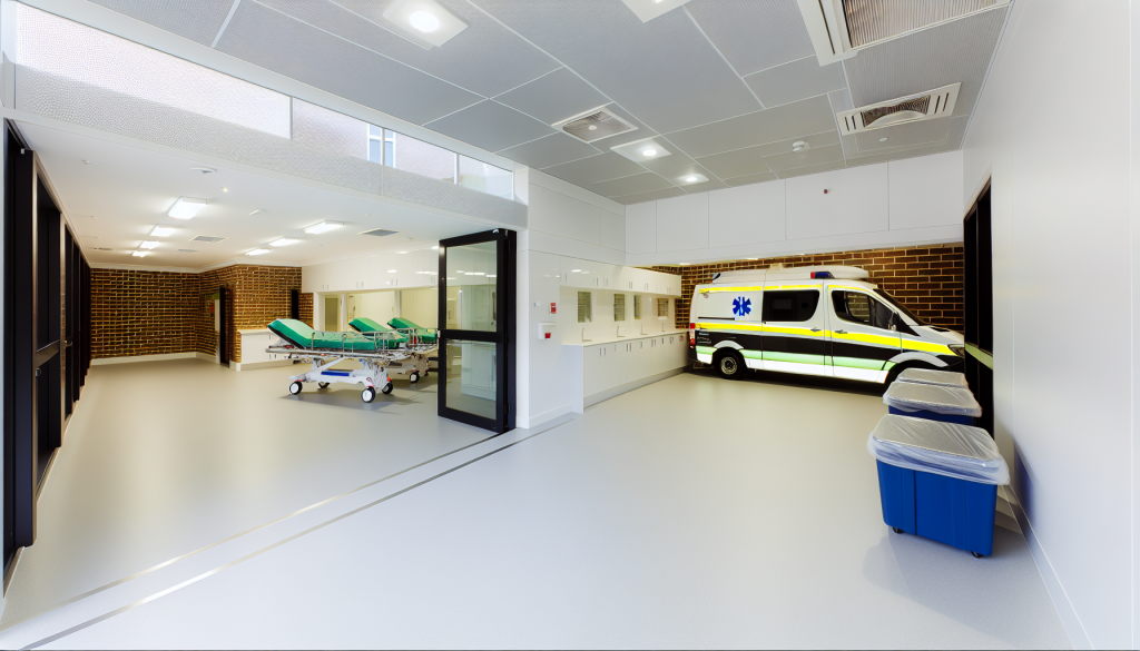 Aged Care Facility - Ambulance Bay Cleaning Standard