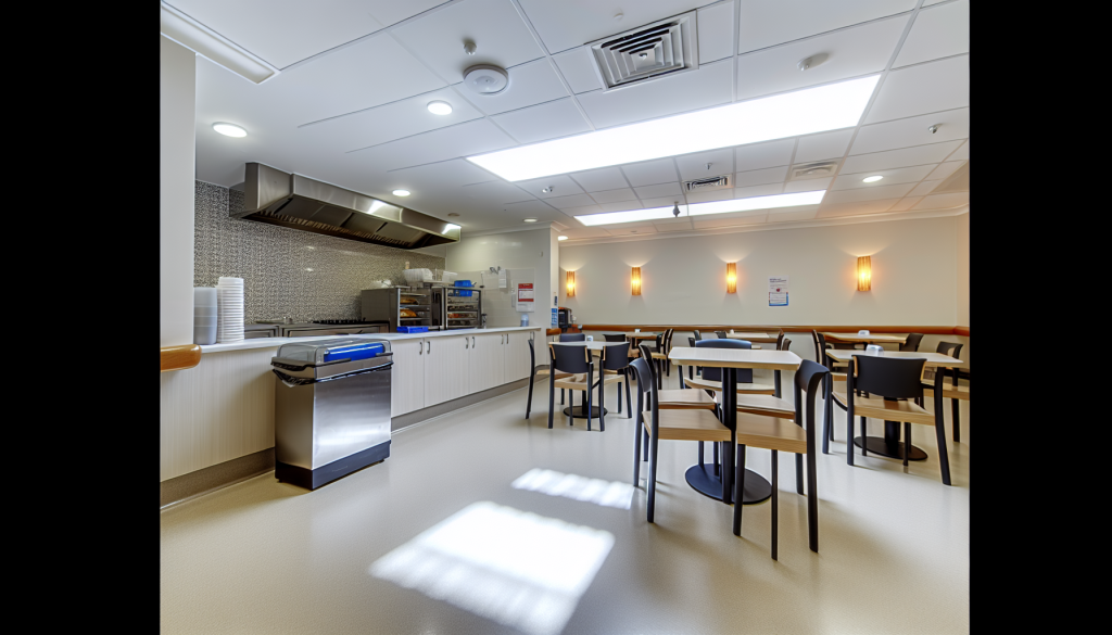 Aged Care Facility - Bistro Cleaning Standard