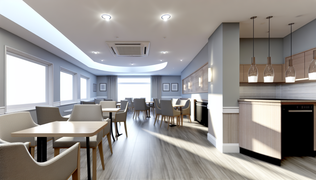 Aged Care Facility - Cafe Cleaning Standard