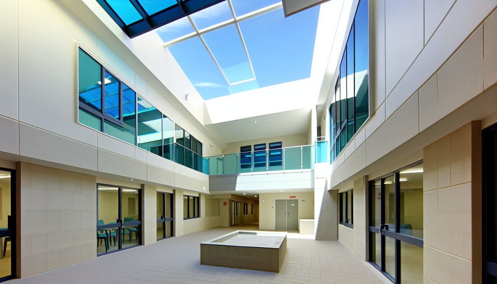 Aged Care Facility - Courtyard Cleaning Standard