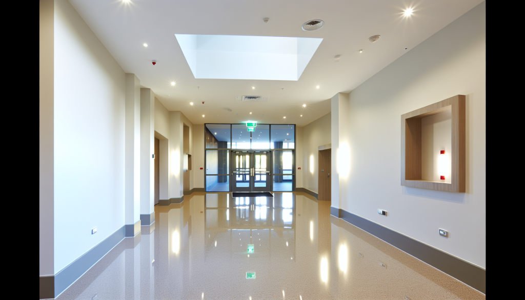 Aged Care Facility - Entrance Hall Cleaning Standard