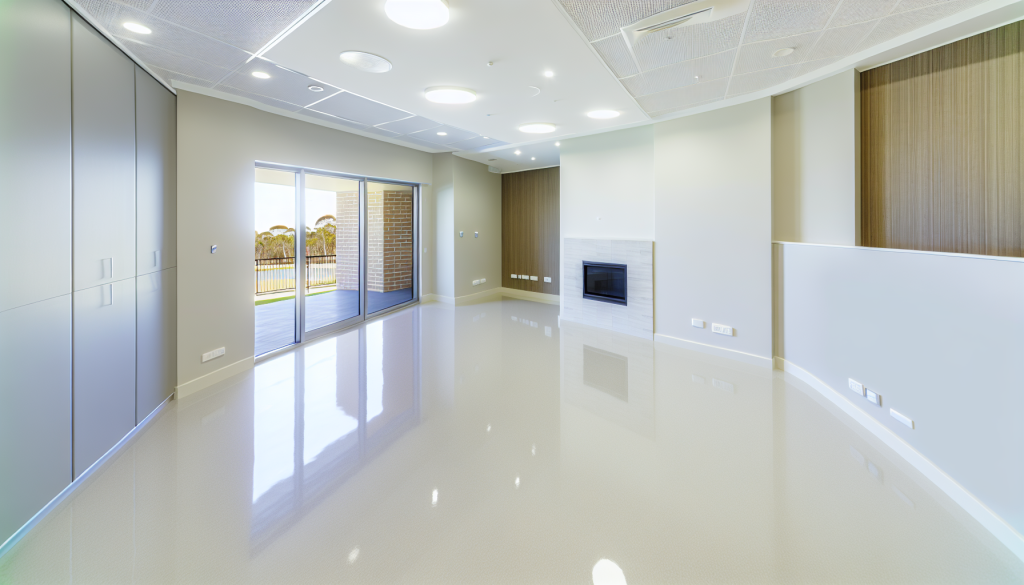 Aged Care Facility - Family Room Cleaning Standard