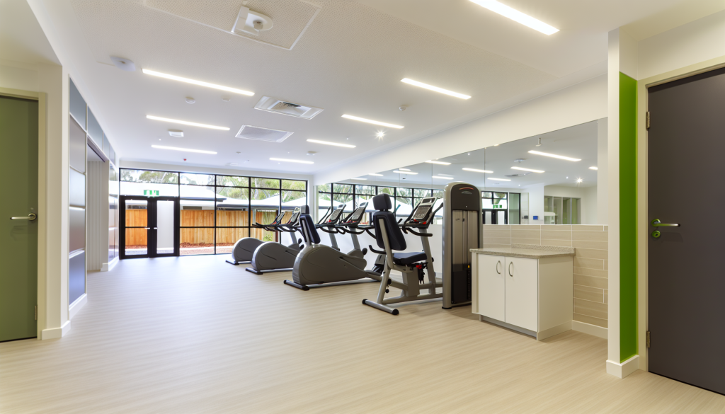 Aged Care Facility - Fitness Equipment Area Cleaning Standard