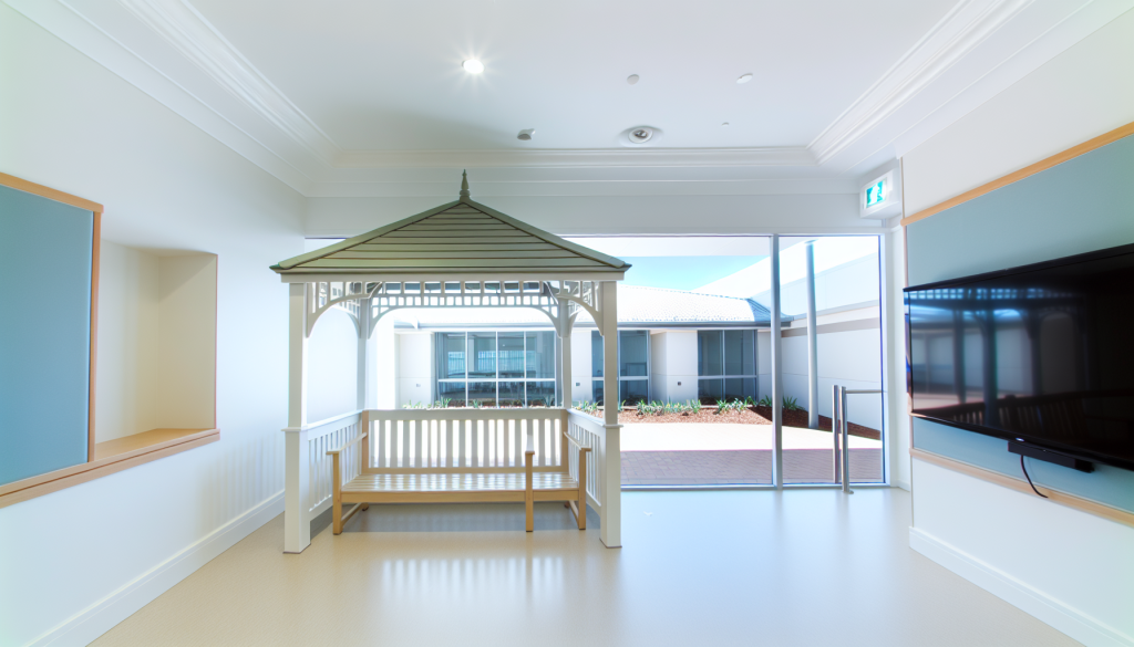 Aged Care Facility - Gazebo Cleaning Standard