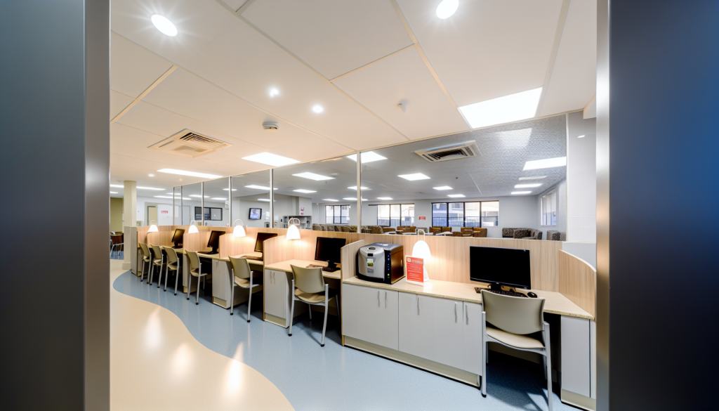 Aged Care Facility - Internet Cafe Cleaning Standard