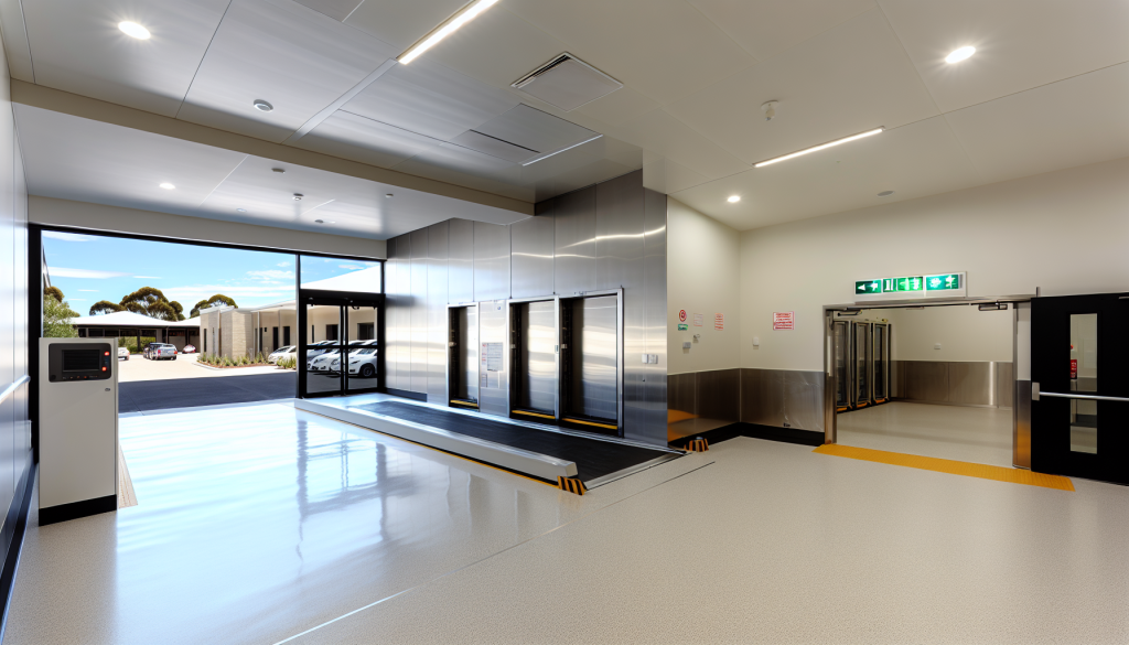 Aged Care Facility - Loading Bay Cleaning Standard