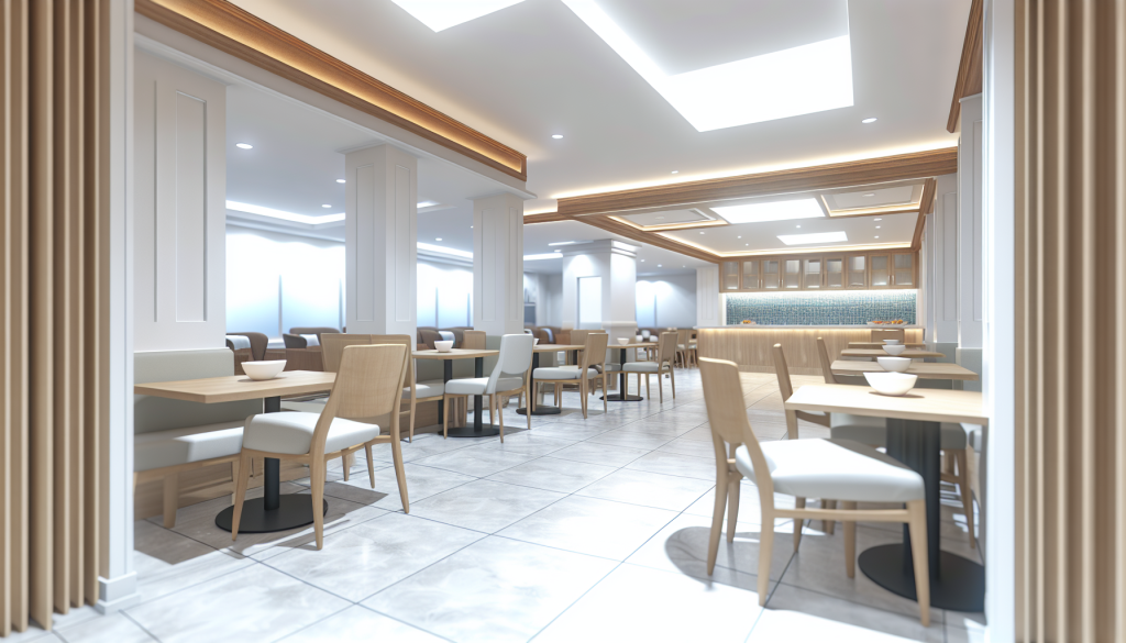 Aged Care Facility - Main Dining Cleaning Standard