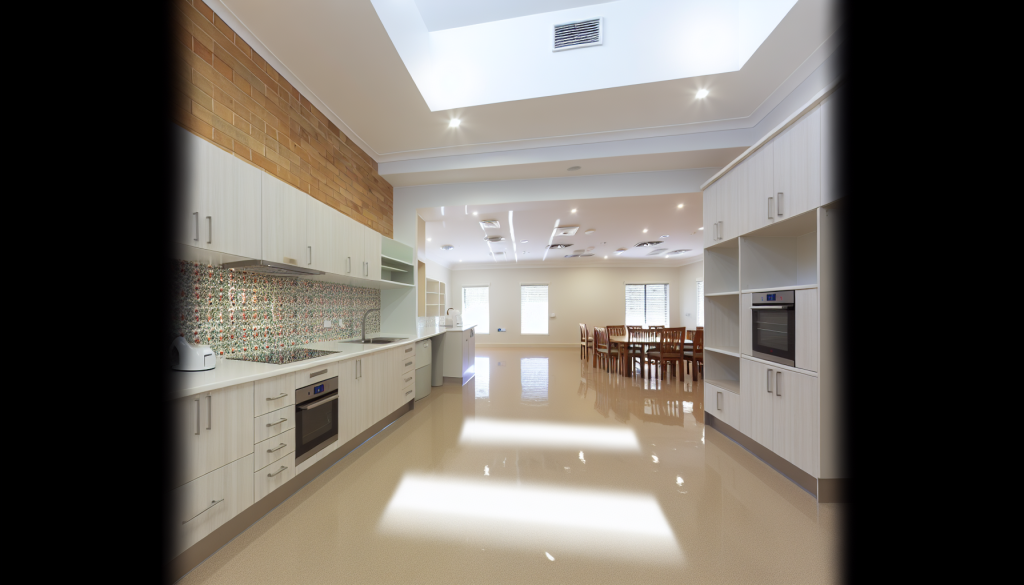Aged Care Facility - Main Kitchen Cleaning Standard