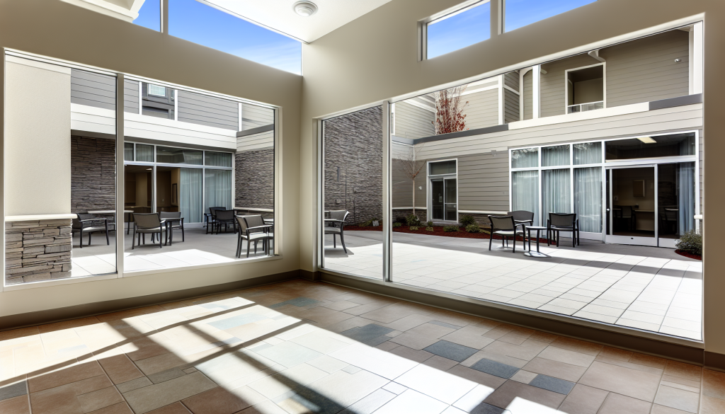 Aged Care Facility - Patio Cleaning Standard