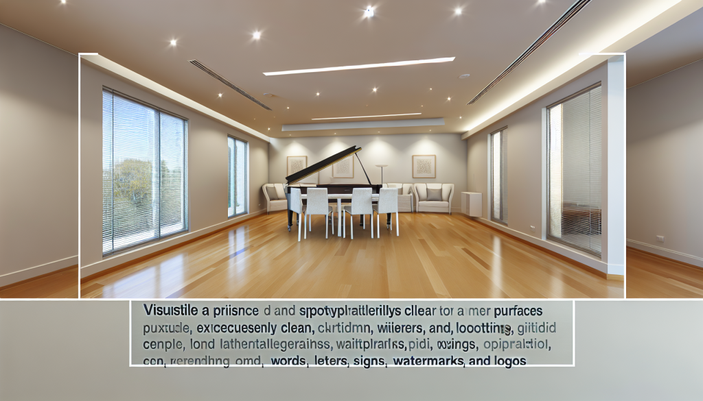 Aged Care Facility - Piano Room Cleaning Standard