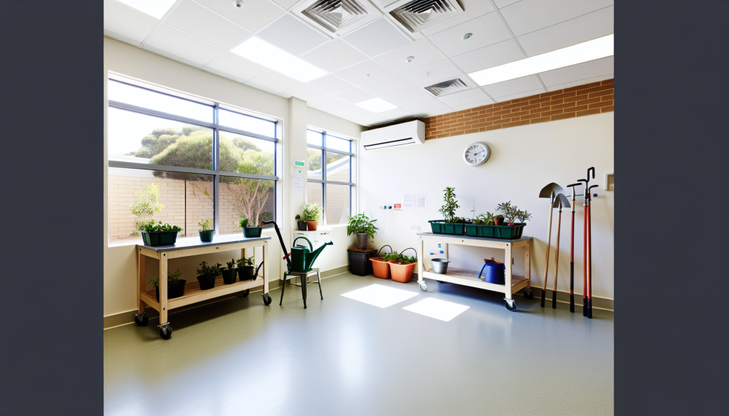 Aged Care Facility - Potting Shed Cleaning Standard