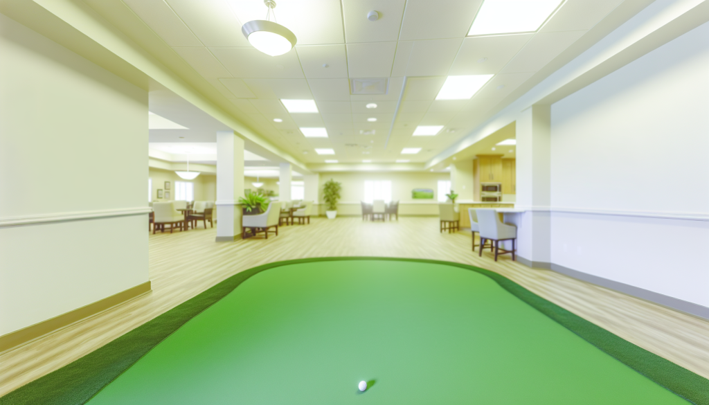 Aged Care Facility - Putting Green Cleaning Standard