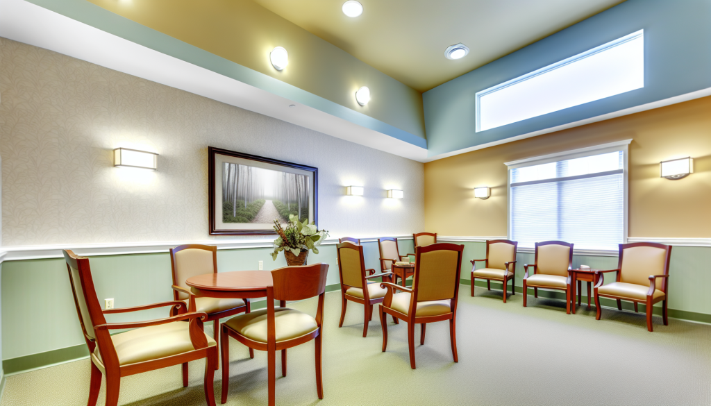 Aged Care Facility - Quiet Room Cleaning Standard
