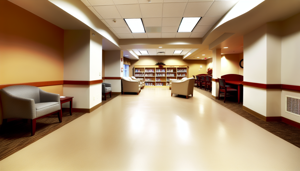 Aged Care Facility - Reading Room Cleaning Standard