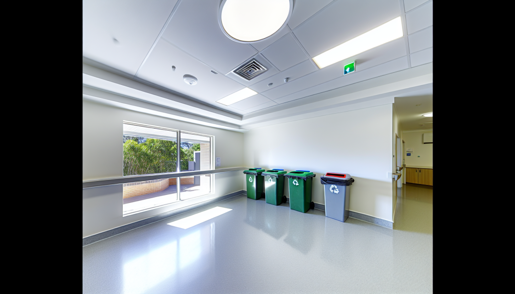 Aged Care Facility - Recycling Area Cleaning Standard
