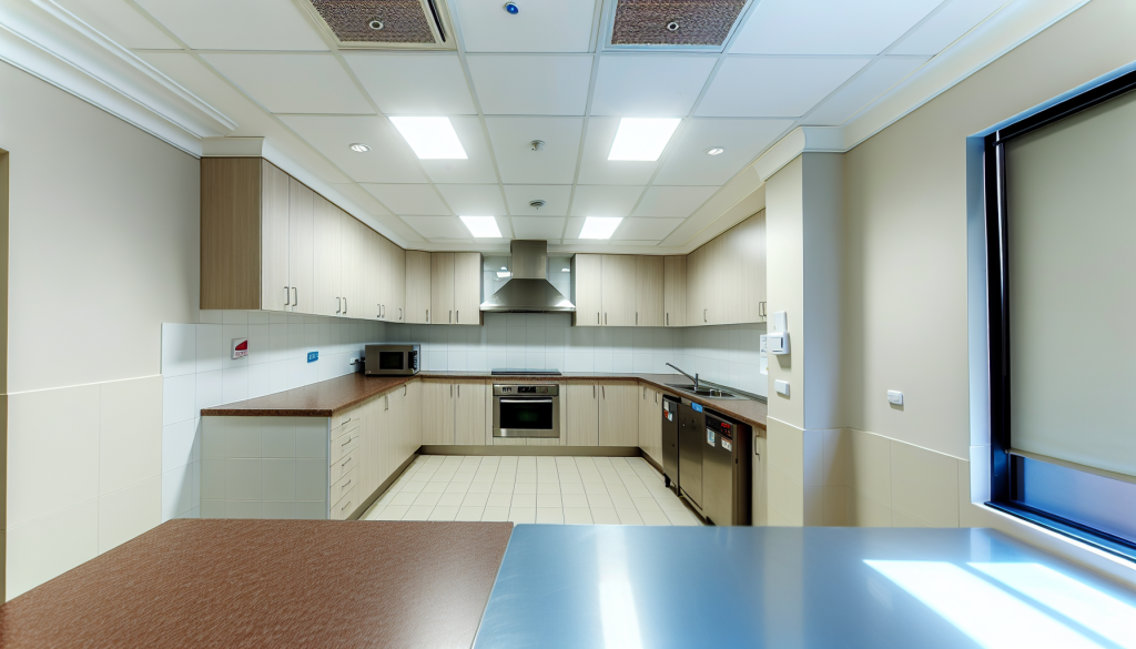 Aged Care Facility - Staff Kitchen Cleaning Standard