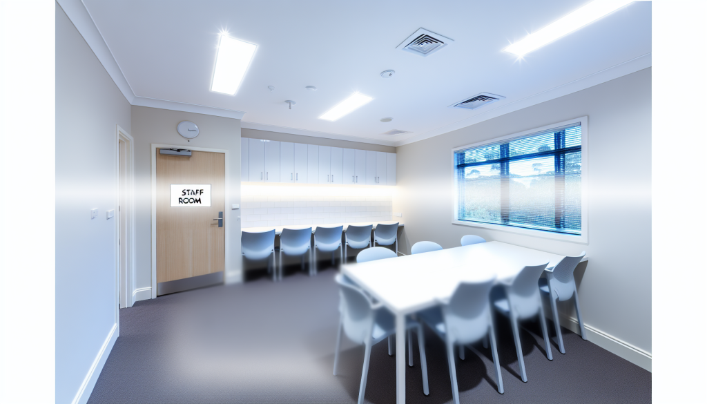 Aged Care Facility - Staff Room Cleaning Standard