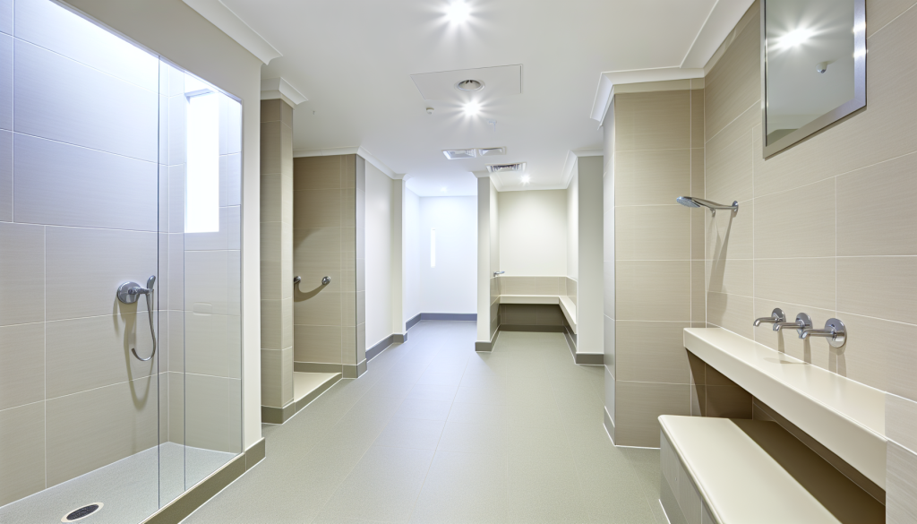 Aged Care Facility - Staff Shower Cleaning Standard