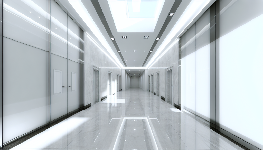 Commercial Office - Corridor Cleaning Standard