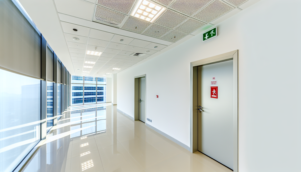 Commercial Office - Fire Exit Cleaning Standard