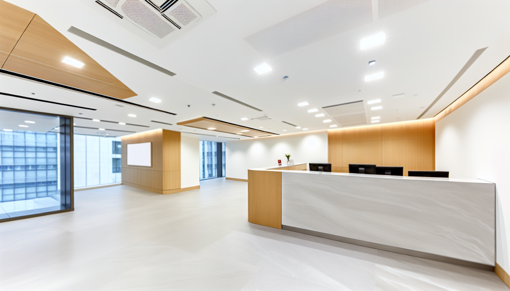 Commercial Office - Reception Area Cleaning Standard