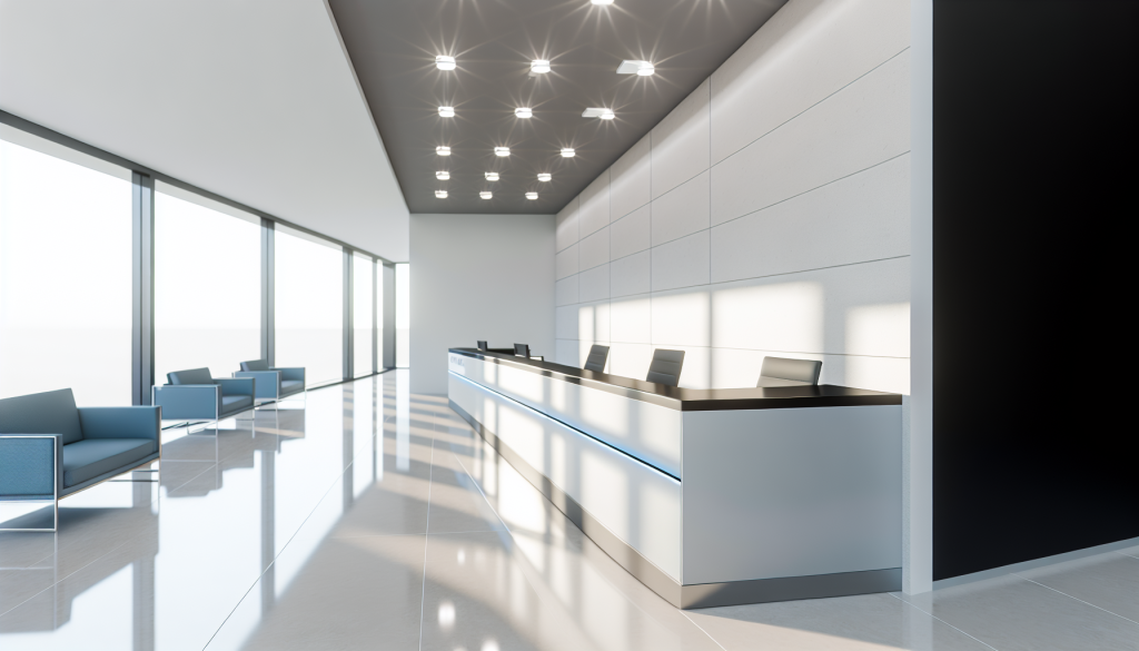Commercial Office - Reception Desk Cleaning Standard