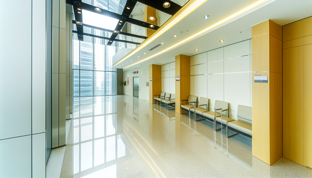 Commercial Office - Waiting Area Cleaning Standard