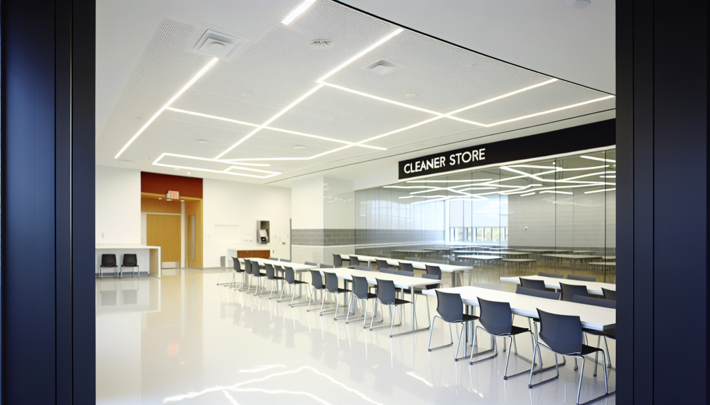 Education Facility - Cleaner's Store Cleaning Standard