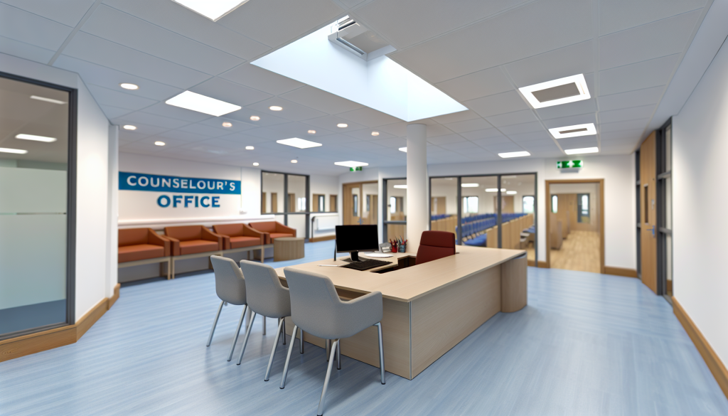 Education Facility - Counsellor's Office Cleaning Standard