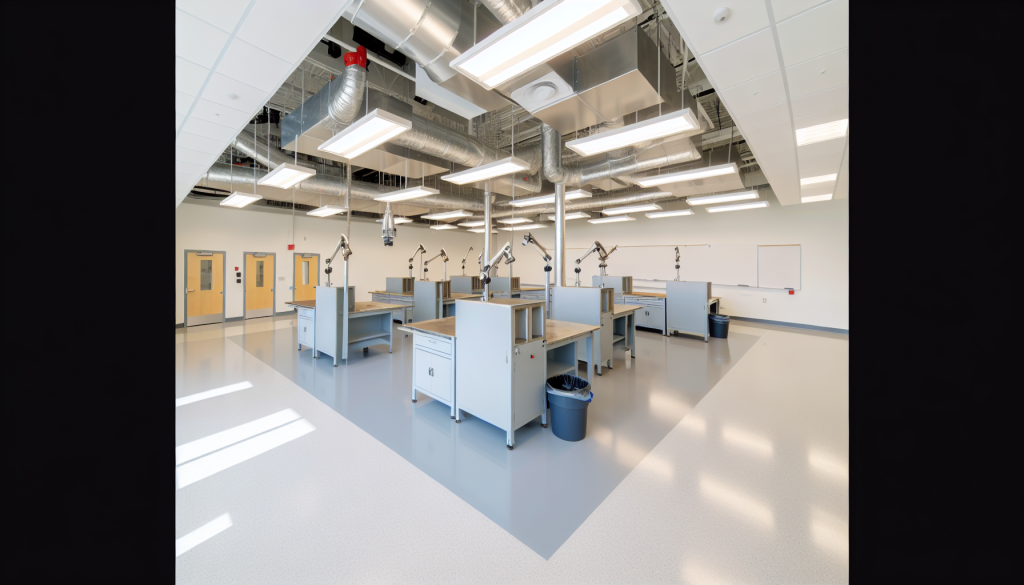 Education Facility - Metalwork Shop Cleaning Standard