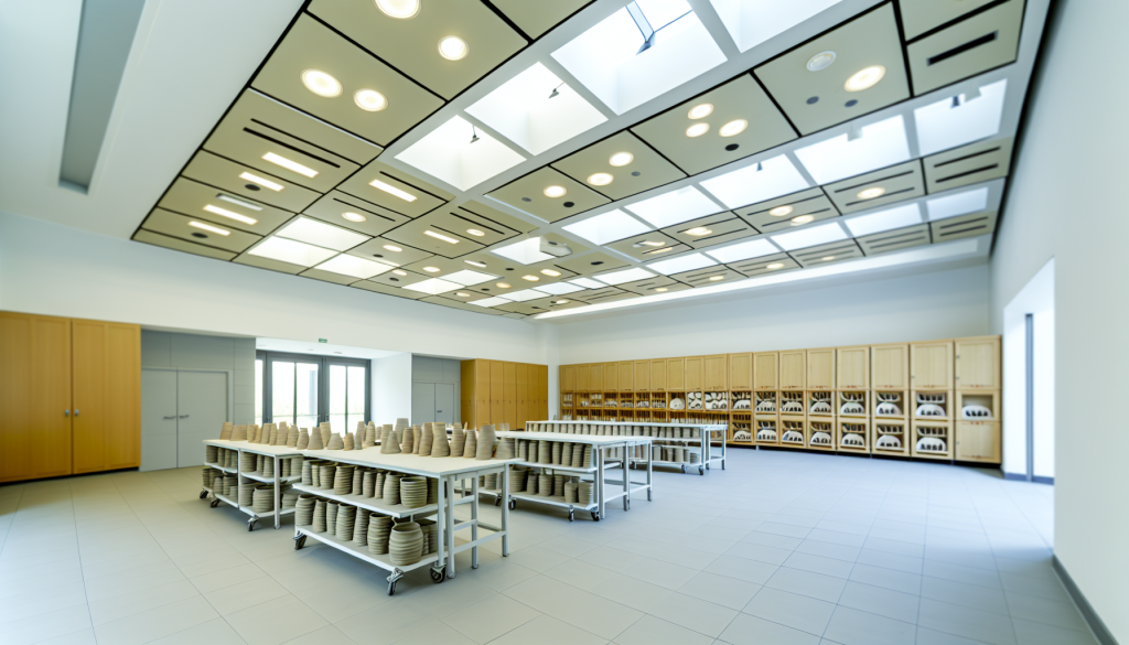 Education Facility - Pottery Room Cleaning Standard