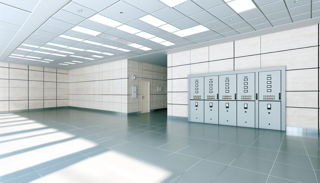 Government Building - Alarm Panel Room Cleaning Standard