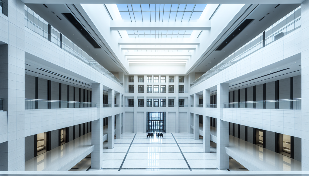 Government Building - Atrium Cleaning Standard