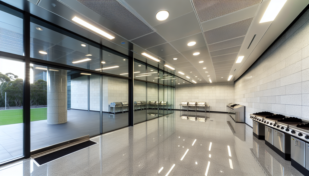 Government Building - BBQ Area Cleaning Standard