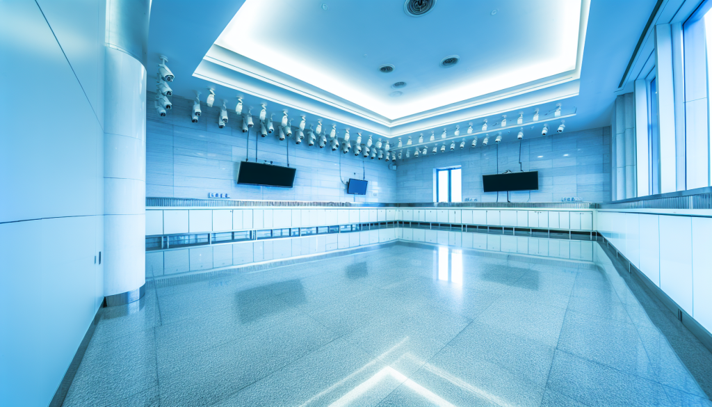 Government Building - CCTV Monitoring Cleaning Standard