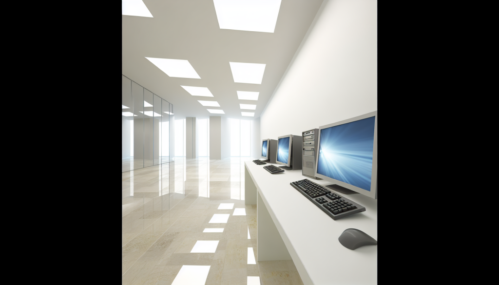 Government Building - Computer Room Cleaning Standard