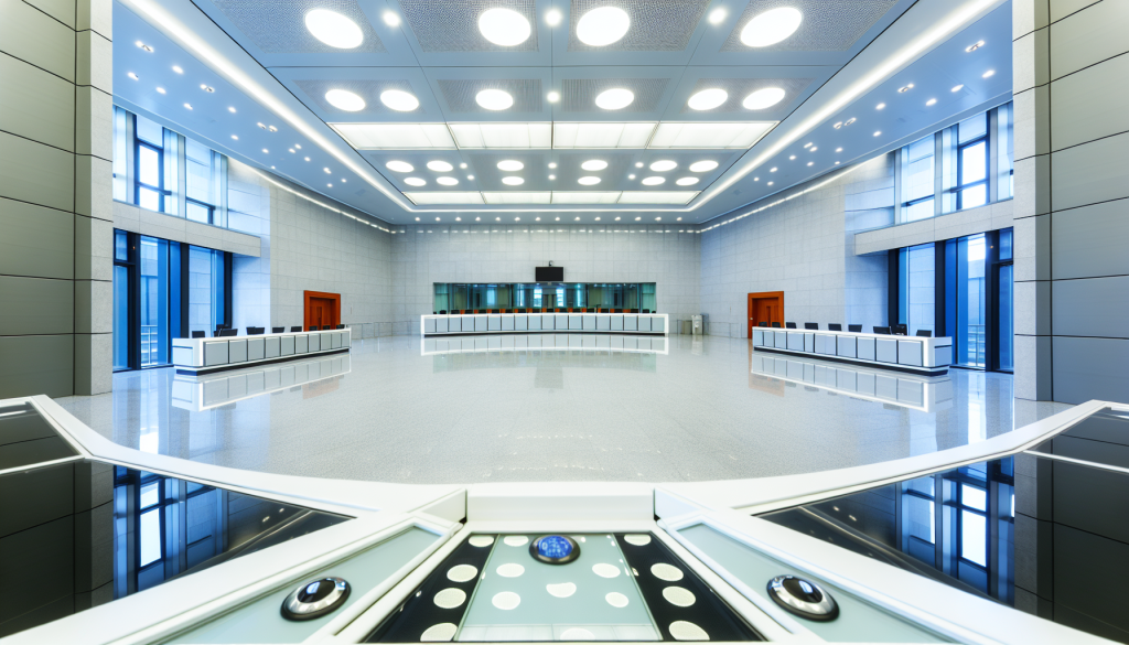 Government Building - Control Room Cleaning Standard