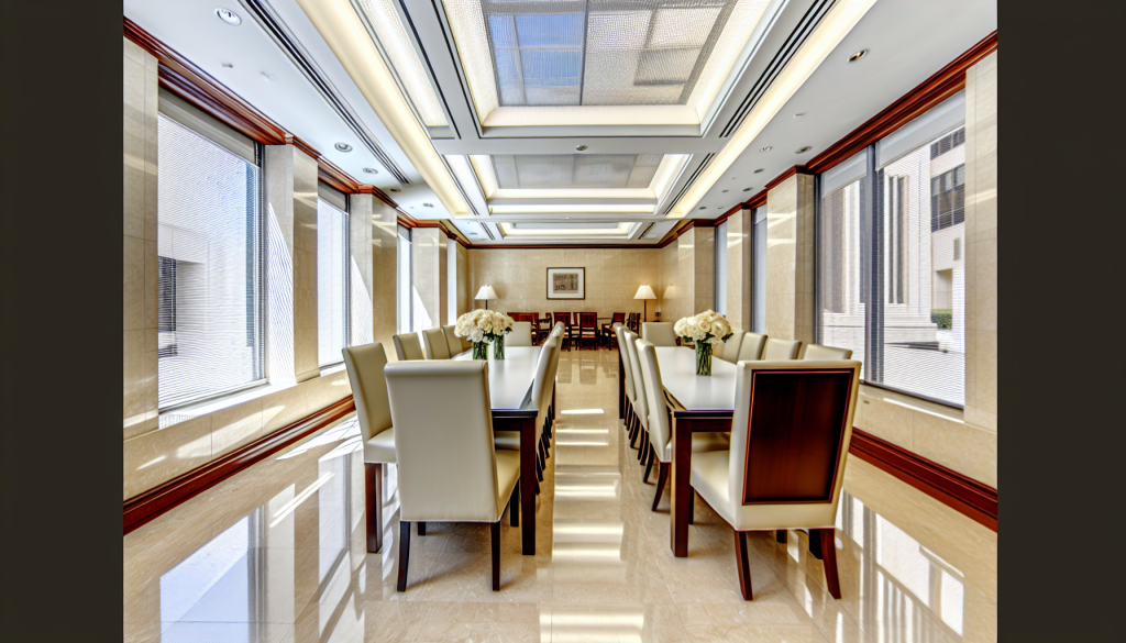 Government Building - Dining Room Cleaning Standard