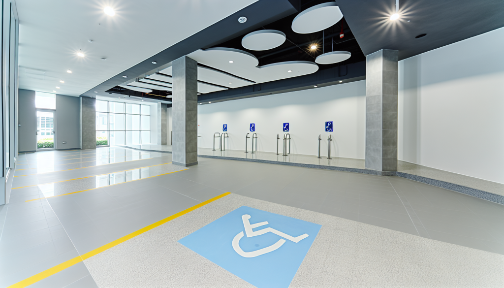 Government Building - Disabled Parking Cleaning Standard