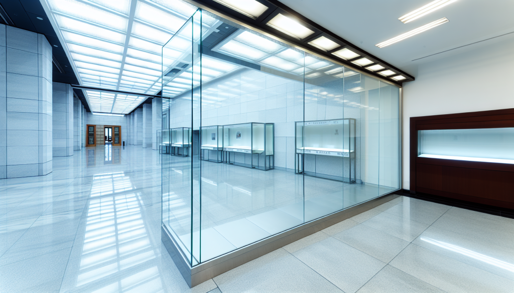 Government Building - Display Case Cleaning Standard