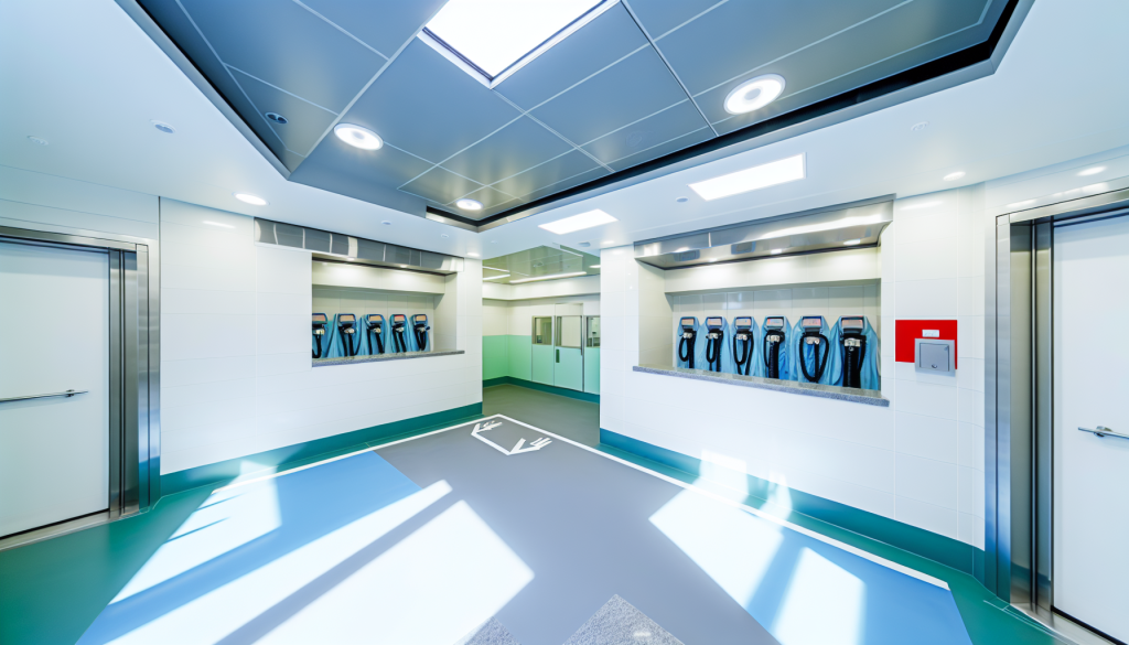 Government Building - Emergency Vehicle Bay Cleaning Standard