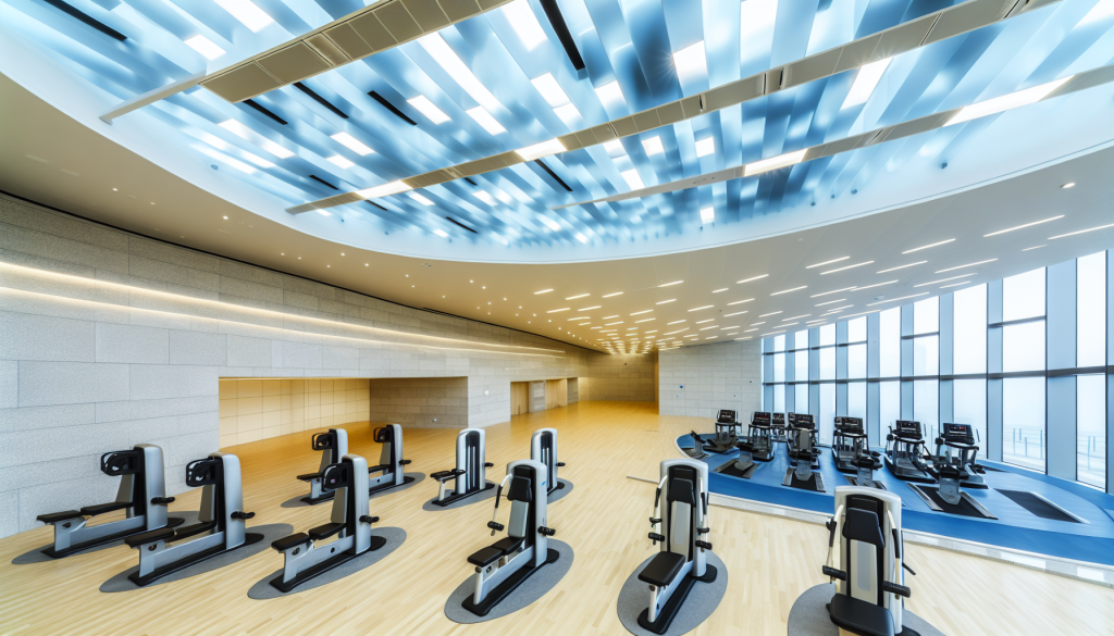 Government Building - Exercise Area Cleaning Standard