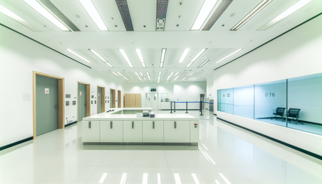 Government Building - Fingerprint Lab Cleaning Standard