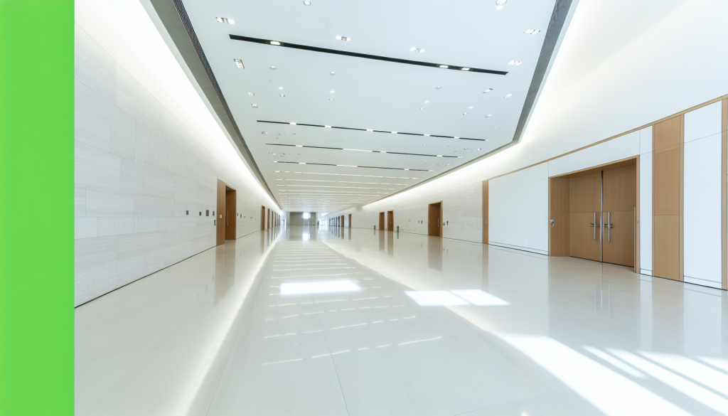 Government Building - Hallway Cleaning Standard