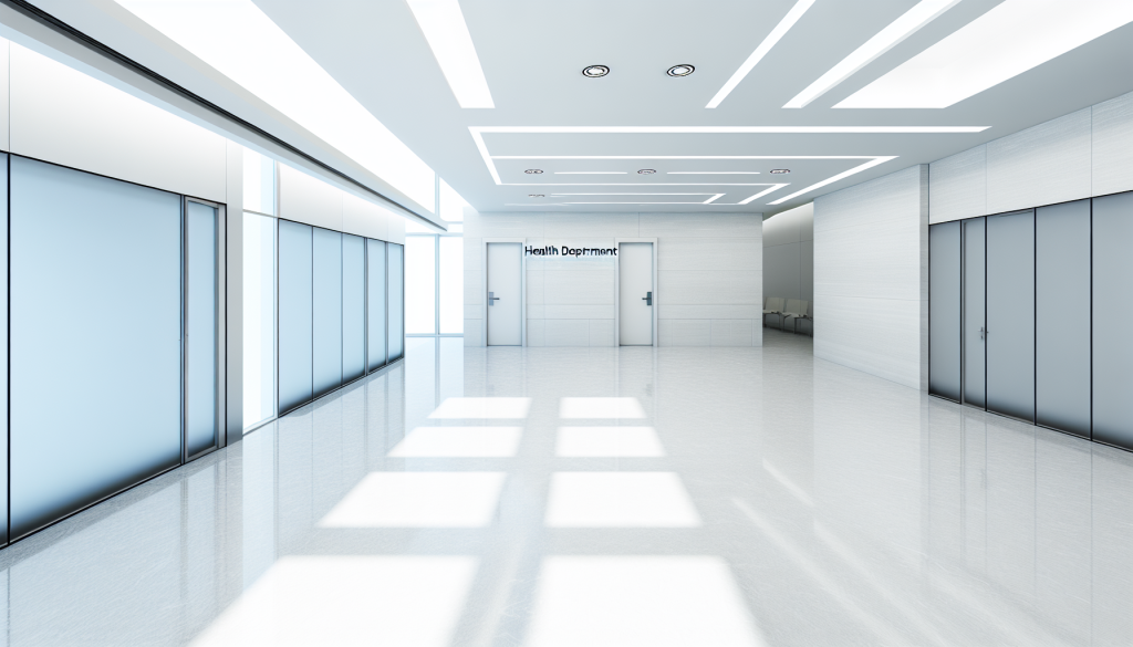 Government Building - Health Department Cleaning Standard