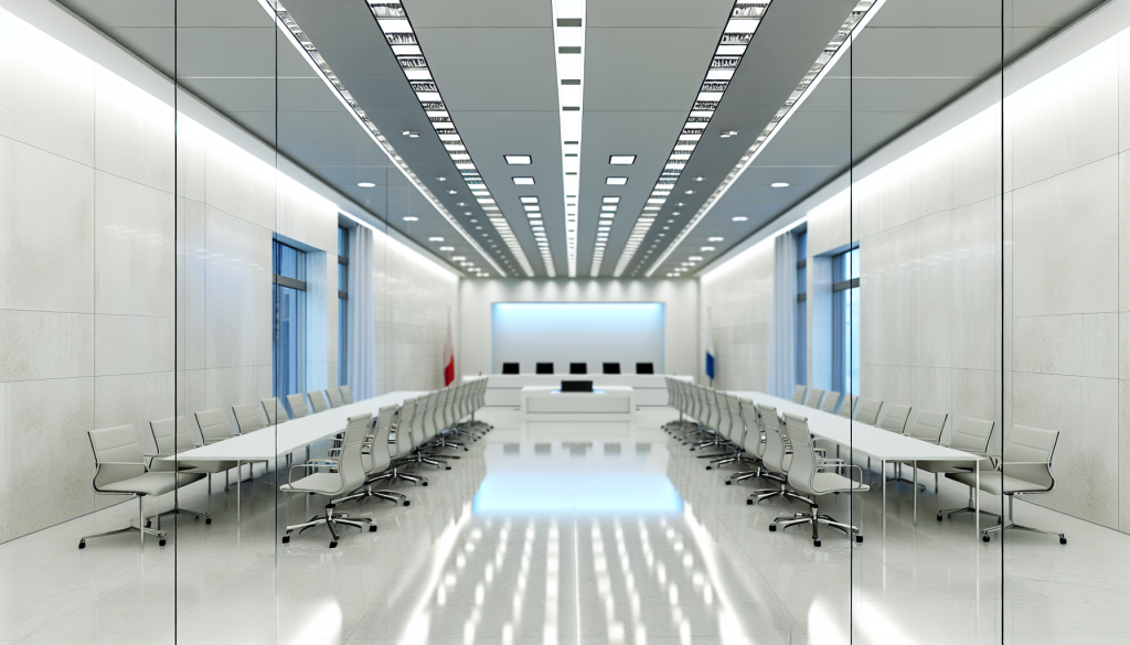 Government Building - Hearing Room Cleaning Standard