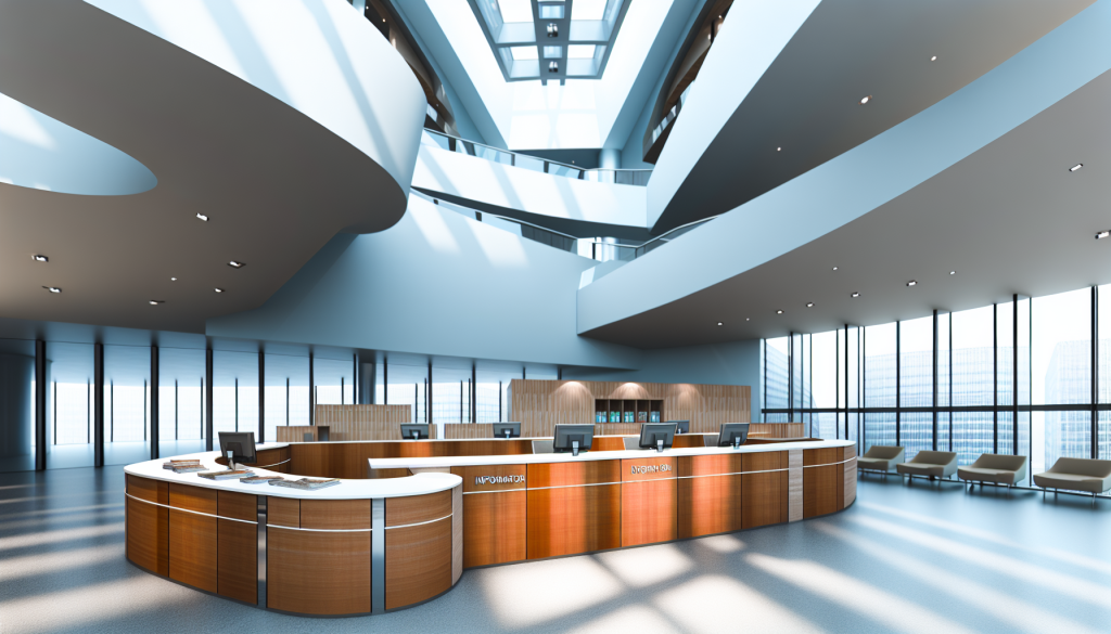 Government Building - Information Desk Cleaning Standard