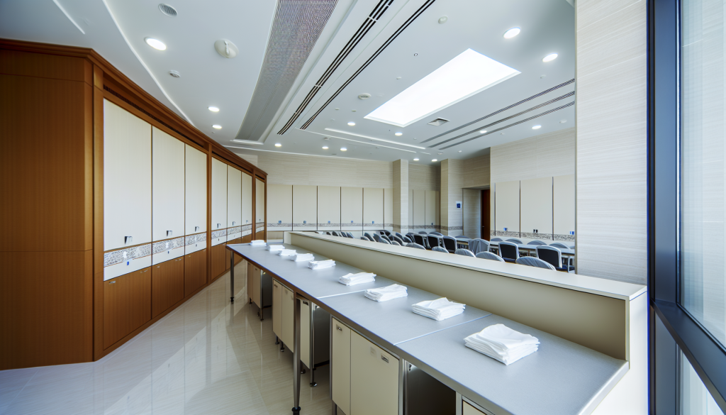 Government Building - Linen Room Cleaning Standard