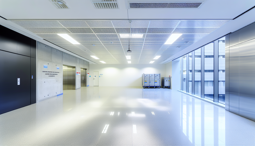 Government Building - Loading Bay Cleaning Standard