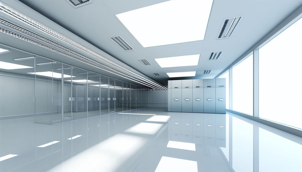 Government Building - Network Room Cleaning Standard